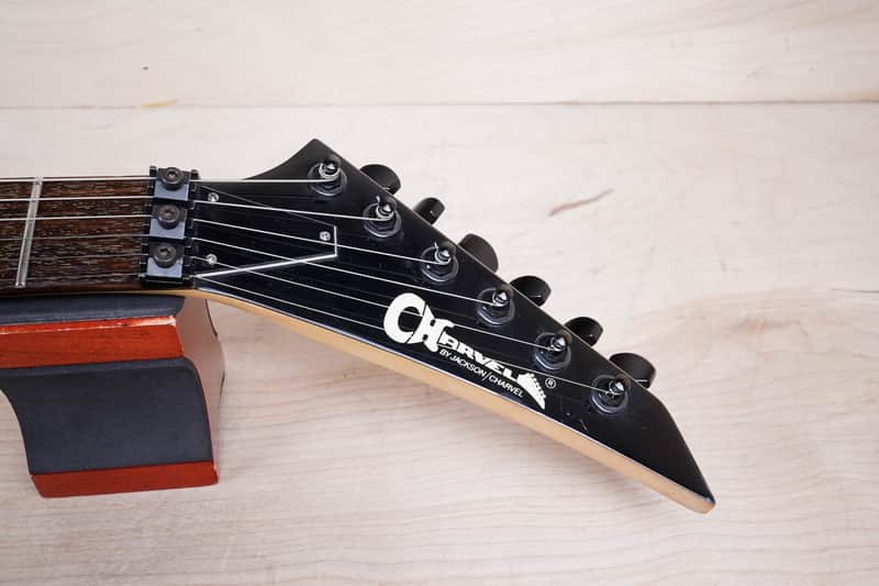 Charvel by Jackson DK-3 SSH MIJ 1980s Black Made in Japan w/ Bag