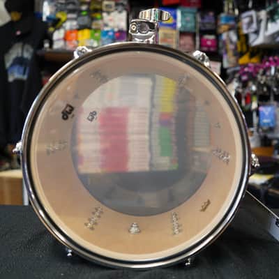 DW Design Series Black Satin 6.5" x 10" Maple Shell Tom | 10" Tom (2025) image 7