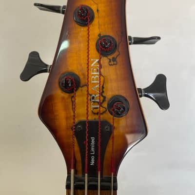 TRABEN NEO LIMITED BASS 4 STRING NEO LIMITED 2012 - SPALTED BURST image 5
