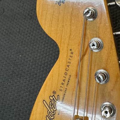 Fender FSR Guitar Center 60s Reverse Headstock Strat (2007) - Olympic White #79287 with Hard Case image 12