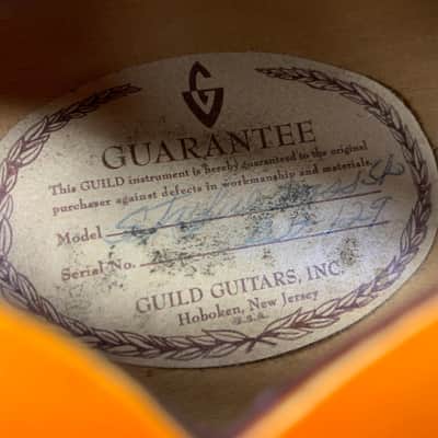1965 Guild Starfire Bass Sunburst Hagstrom Bi-Sonic Pickup, Sounds Great! image 19