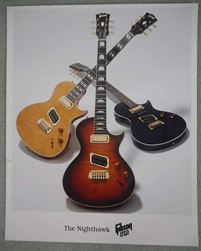 Gibson 1993 Nighthawk Promotional Photo 1993 image 1