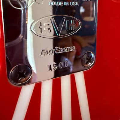 Charvel EVH Art Series 2004 - 2007 - Red / White / Black image 3
