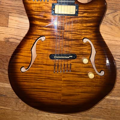 Godin Multiac Jazz SA 6 string Guitar 2002 - Sunburst w/OHSC image 7