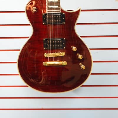 ESP LTD EC-1000T Deluxe - See Thru Black Cherry image 1