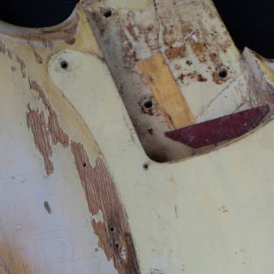 1963 Fender Precision Bass with Rosewood Fretboard - Blonde image 25