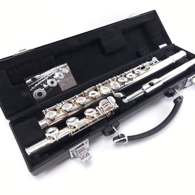Reconditioned+ Yamaha Silver Head 361 (~362) Intermediate Flute Open Hole B Foot image 1