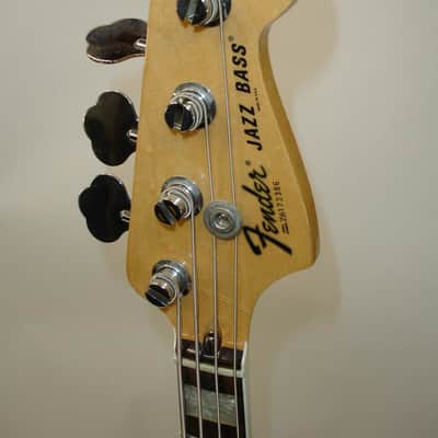 2007 Fender American Vintage '75 Jazz Bass, Rosewood Fingerboard, Natural image 11