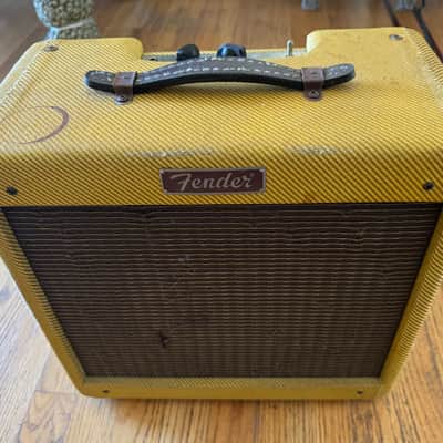 Fender Custom Shop 1955 Telecaster and Pro Jr relic amp 2005 - transparent blonde image 15