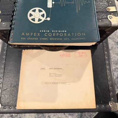 Perfect Ampex 350-2 tape machine 1953 all matching serial numbers Museum Quality image 21