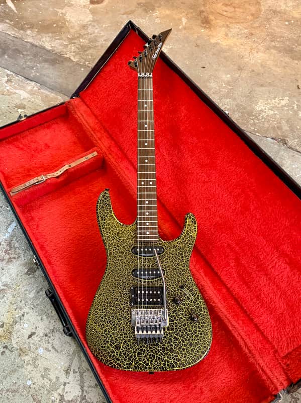 Tokai JSD-503 custom edition 1987 - Yellow crackle original | Reverb