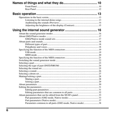 Roland Edirol SD-80 — 2 in 1 Owners Manual Guide Guide — 169 Pages — USA Made image 2