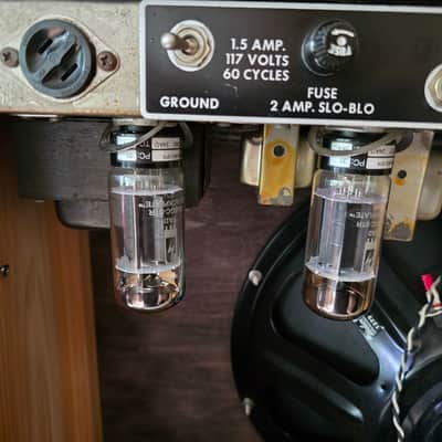 Fender BANDMASTER 1966 w/Mather Cab image 14