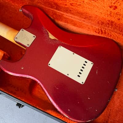 Fender Stratocaster Relic 2007 - Candy Apple Red Metallic image 7