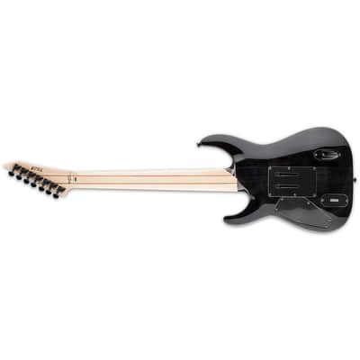 ESP LTD BUZ-7 QM See Thru Black STBLK Buz McGrath 7-String Electric Guitar + Hard Case - B-Stock - KOREA! image 2