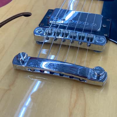 Epiphone Dot Semi Hollow Body 1997 - Natural w/ Case Made in Korea image 6