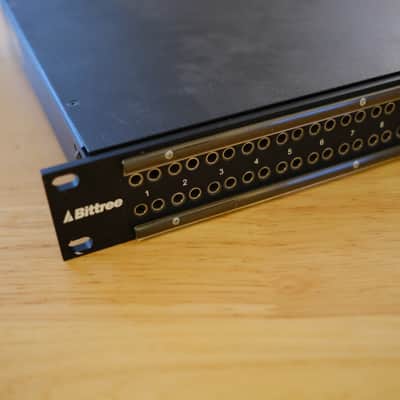 Bittree 968S 96 Point Programmable Patch Bay 2010s - Black image 1