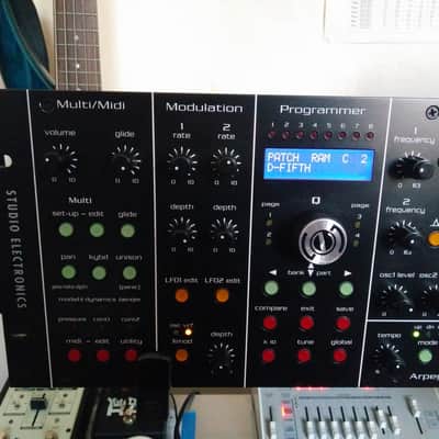 Studio Electronics Omega 8 W/8xCS80 +Arp Filter/s  2008 Black image 2
