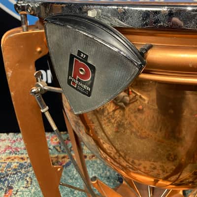 Keith Moon and Zak Starkey's, THE WHO 1970s Premier 23" Professional Copper Timpani. SIGNED! image 11