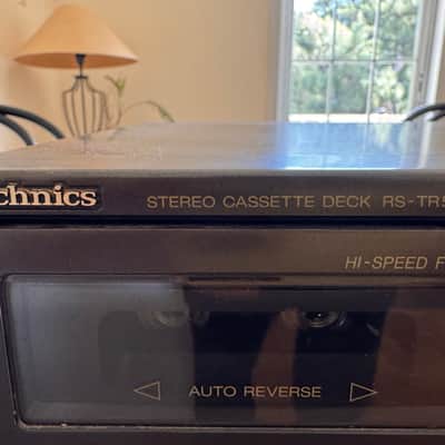 Technics STEREO CASSETTE DECK RS-TR575 90s - Black image 2