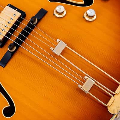 1993 Epiphone Emperor J Sunburst Archtop Electric Guitar Near-Mint w/ Case, Gibson & Duncan Humbuckers, Japan Terada image 10