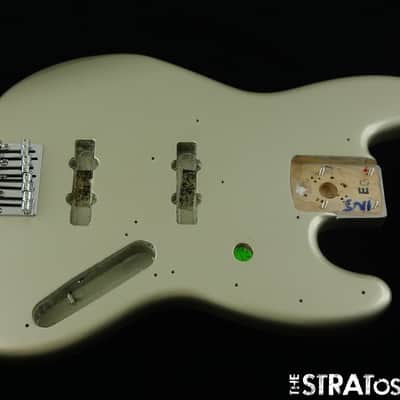 Fender Vintera 70s RI Jazz BASS BODY & HARDWARE, J Bass Parts Alder Inca Silver image 1