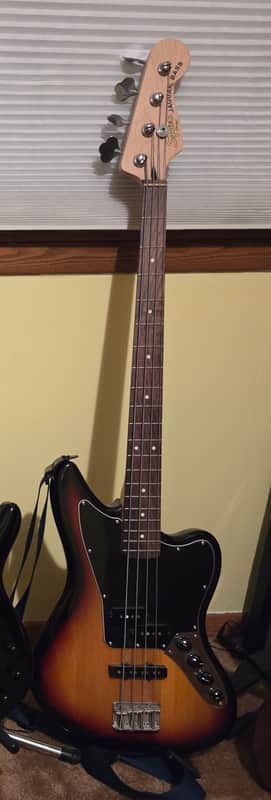 Squier Vintage Modified Jaguar Bass Special Bass Guitar | Reverb