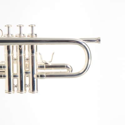 Adams Model A2 Custom Series Professional Bb Trumpet in Silver Plate BRAND NEW image 11