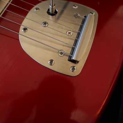 1965 Fender Jazzmaster Candy Apple Red with Matching Headstock image 4
