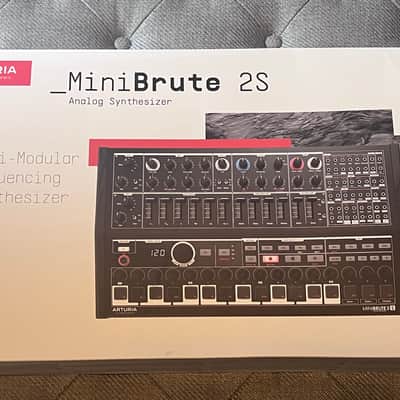 Arturia MiniBrute 2S Noir Edition Desktop Synthesizer 2022 - Present - Black