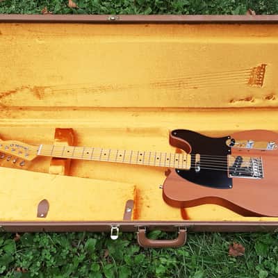 Fender Old Growth Redwood Telecaster, 2011, Reclaimed Railroad Ties, Case image 3