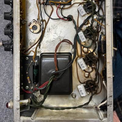1966 Fender Twin Reverb 2-Channel 85-Watt 2x12" Guitar Combo Amp w/Flight Case image 13