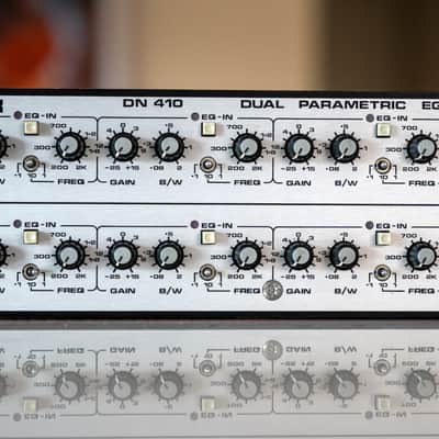 Klark Teknik DN 410 dn410 Dual Parametric Equalizer EQ Rack Module image 5