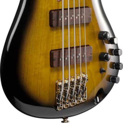 Ibanez SR Prestige 5 String Electric Bass - Desert Sunset Burst (SR4505DST) image 2