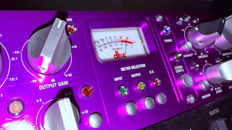 dbx 162SL 2-Channel Compressor / Limiter 2000s - Purple image 1