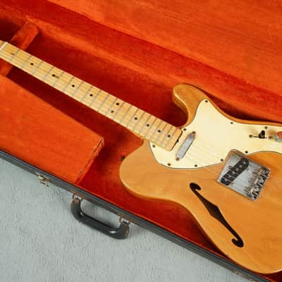 1968 Fender Telecaster Type 1 Thinline, Mahogany + OHSC image 3