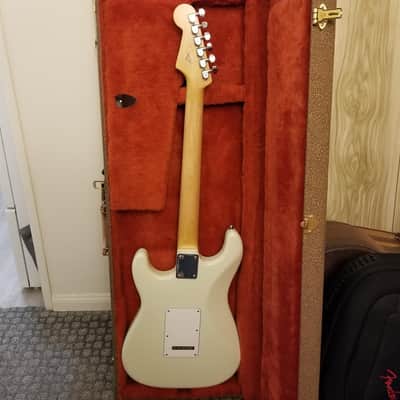 Warmoth/Musikraft Stratocaster Stratocaster 2020 - Olympic White/Maple image 3