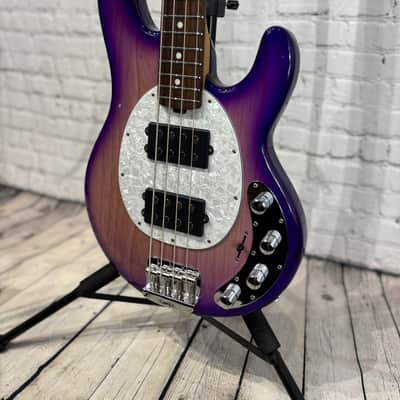 Ernie Ball Music Man StingRay Special 4 HH with Rosewood Fretboard 2025 Purple Sunset image 3
