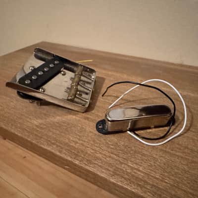 Squier  Classic Vibe  2019 - Chrome Loaded Telecaster Bridge with Brass Saddles image 2