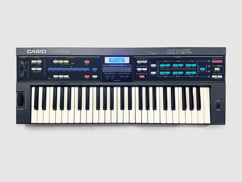 CASIO CZ-1000 Vintage 49-Key FM Synthesizer with New LCD. Made in JAPAN- 1984 Works and Sounds Great !... image 1