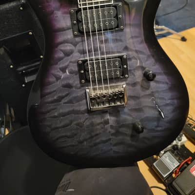 PRS SE Mark Holcomb 2015-23 - Charcoal purple burst image 1