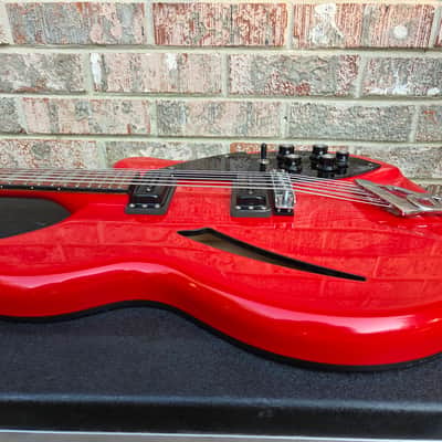 Vintage 1996 Rickenbacker 360/12 Twelve-String Electric Guitar (Ruby Red, Black Binding) w/ Original Hardshell Case! image 5