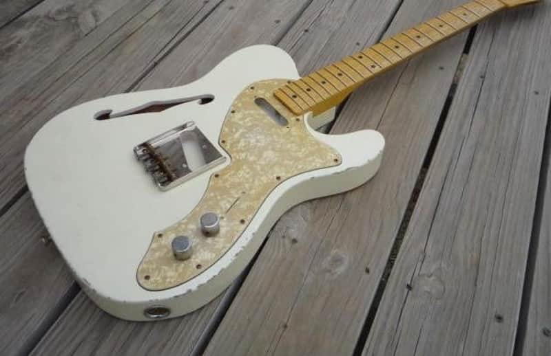 MJT Official Custom Order Aged Nitro Body MK MJT Neck & Hardware by Mark Jenny VTL image 1