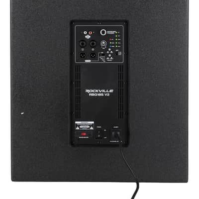 Rockville RBG18S V2 18" 2400w Active Powered PA Subwoofer w/DSP Plywood Pro/DJ image 6