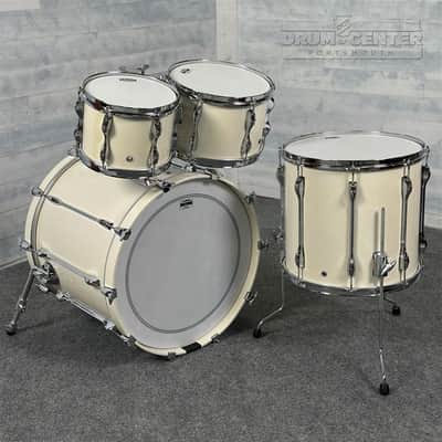 Yamaha Recording Custom 4pc Drum Set 22/10/12/16 Polar White image 2