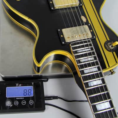 Gibson Les Paul Custom James Hetfield "Iron Cross" Replica 1973 Black Guitar W/HSC USA image 11