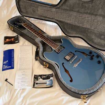 2015 Gibson Midtown Standard - Pelham Blue Metallic - Les Paul / ES-335 Hybrid - Free Pro Setup image 20