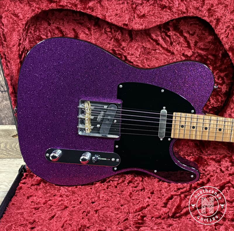 Suhr Classic T 2024 Eddie's Guitars Exclusive - Fuchsia Sparkle image 1