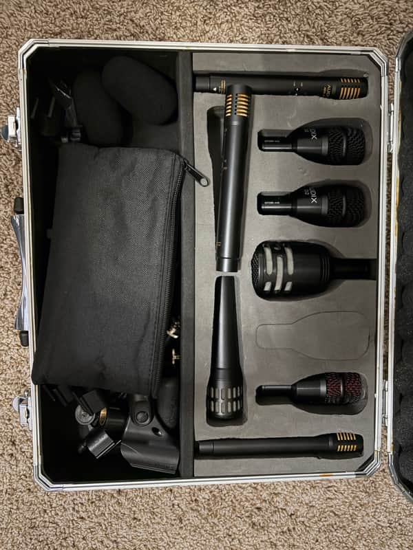 Audix DP 8-Piece Drum Microphone Package 2010s - Black image 1