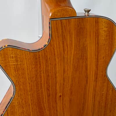 Grez Mendocino Custom 2021 Amber Burst, Novak Gold Foil Pickups NEW 5lbs 2oz (Authorized Dealer) image 7